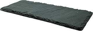 Plateau rectangulaire raj, noir, taille 25 x 10 cm, sl0008