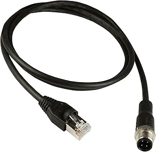Interconnexion de systèmes d'automatisation asi-m12-rj45-11103 câble rj45 blindé m12 à 4 broches