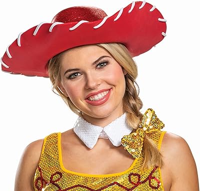 Déguisement disney pixar toy story jessie glam ensemble chapeau et nœud accessoire