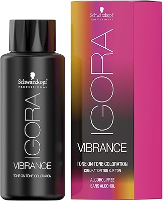 Schwarzkopf igora vibrance coloration professionnelle, n° 0-77 cuivre concentré, 60 ml, 7702045561555