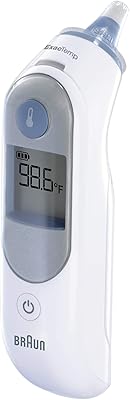 Thermomètre auriculaire numérique braun thermoscan 5 irt6500 thermomètre pour nourrissons tout-petits et adultes