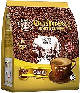Café blanc instantané old town 3 en 1 (570g, 38g x 15)