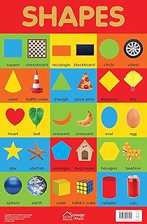 Tableau des formes - tableau d'apprentissage de la petite enfance : parfait