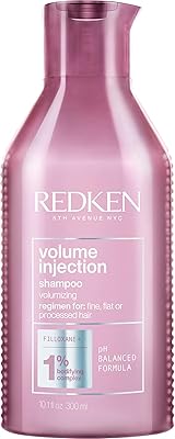 Shampooing redken volume injection | pour cheveux fins | pour plus de volume