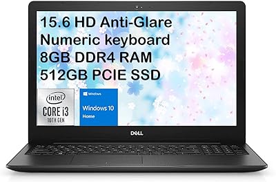 Le dernier ordinateur portable dell inspiron 15 3000 series 3593 2021, écran hd