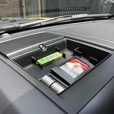 JDMCAR UNITÉ DE RANGEMENT DE TABLE CENTRALE DE TABLEAU DE BORD COMPATIBLE