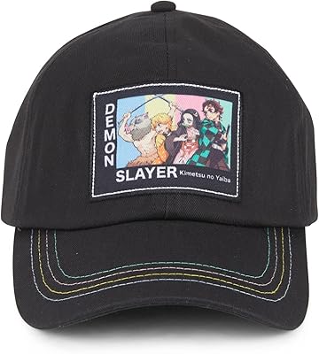 Casquette de baseball demon slayer kimetsu no yaiba pour hommes
