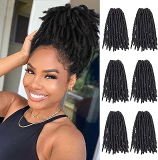 Hanne 120 brins 6 paquets de cheveux au crochet goddess locs extensions de dreadlocks pré-bouclées pour femmes noires faux locs dreadlock cheveux au crochet (couleur naturelle). Diaytar : Le discount nouvelle génération au Sénégal