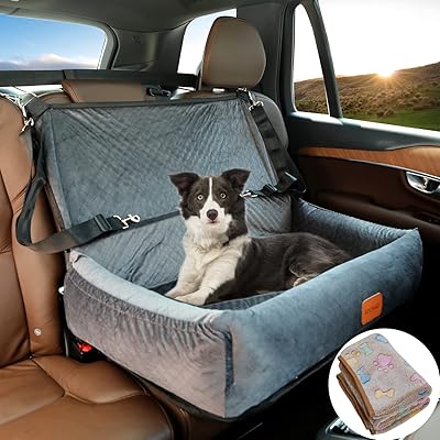 Siège auto pour grands chiens siège 2 petits arrière pour chien voyager confortable