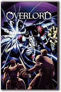 Affiches d'anime overlord 11 x 17 pouces - excellente idée cadeau sans cadre