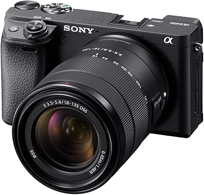 Appareil photo sans miroir sony alpha a6400 : appareil photo numérique compact interchangeable