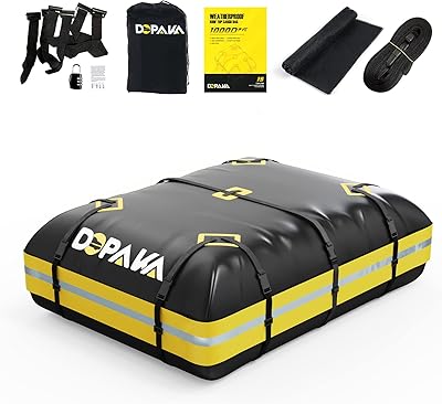 Sac de transport de bagages sur le toit de voiture, 100 % étanche