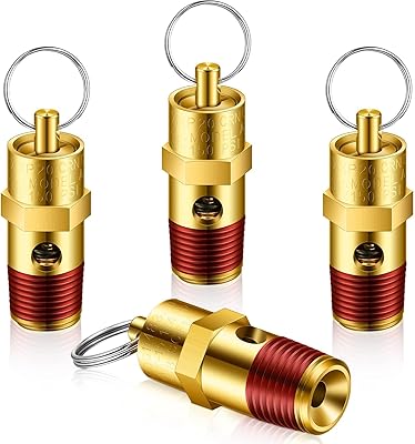 Making tech soupape de sécurité en laiton 1 4 pouce mâle 4