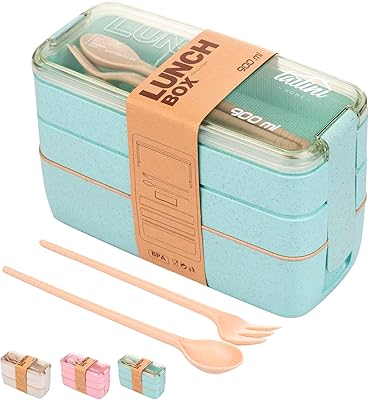 Boîtes à déjeuner tarlini pour enfants avec ustensiles en plastique argenté - coffret