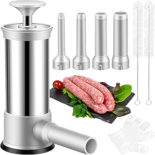 Machine à farcir les saucisses rosrose avec 4 tubes de farce, remplisseur