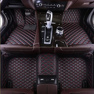 Tapis de sol de voiture en cuir sur mesure pour mitsubishi montero sport