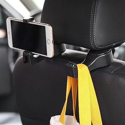 Support de téléphone universel multifonctionnel pour siège arrière de voiture, support de téléphone