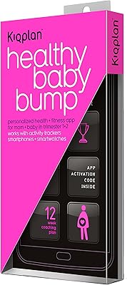 Le système d'entraînement numérique de 12 semaines kickplan 'healthy baby bum' est compatible