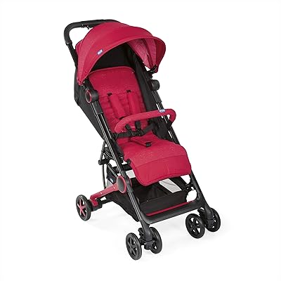 Poussette chicco minimo 3 0m-6m, rouge passion