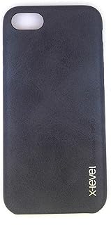 Coque de protection arrière rigide x-level pour iphone 7, noire