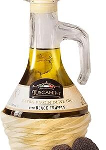 HUILE DE TRUFFE NOIRE TUSCANINI, À BASE D'HUILE D'OLIVE EXTRA VIERGE ITALIENNE
