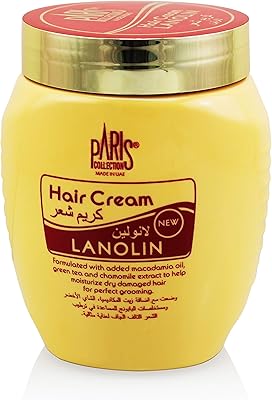 Crème capillaire à la lanoline de paris collection pour hydrater en profondeur
