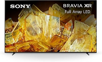 Sony 75 pouces 4k ultra hd tv série x90l : bravia