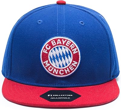 Chapeau à lacets fay bayern munich bleu/rouge, bleu et rouge, taille unique