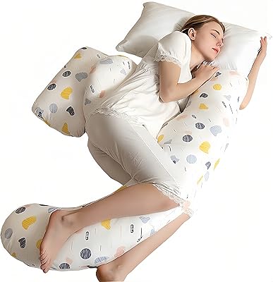 Oreiller de grossesse en forme de j orchid m®, soutien complet du corps, soutien d'allaitement pour le dos, les hanches, les jambes et le ventre pour les femmes enceintes. Diaytar : L'excellence du service, la douceur des prix