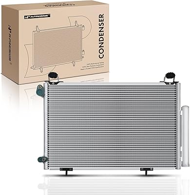 A - condenseur de climatiseur premium compatible avec toyota eco 2003 2004 2005