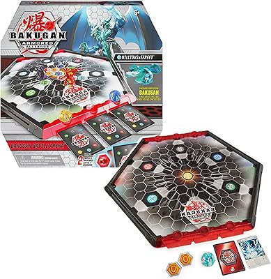 Bakugan battlefield, plateau de jeu avec bakugan exclusif, à partir de 6 ans