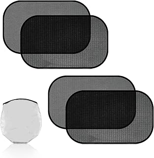Pare-soleil pour vitres latérales de voiture (paquet de 4) bloque plus de 99