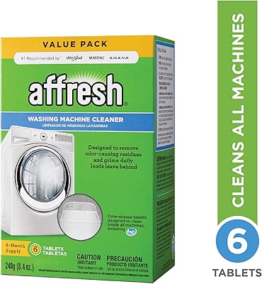 Nettoyant pour machine fresh, 6 comprimés, 248 ml