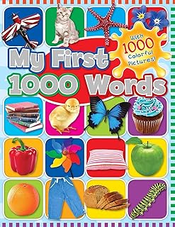Mes 1000 premiers mots : avec 1000 images colorées !