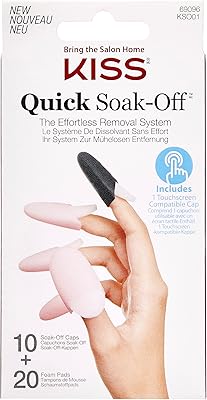 Sac système de dissolvant rapide d'ongles et de vernis à ongles