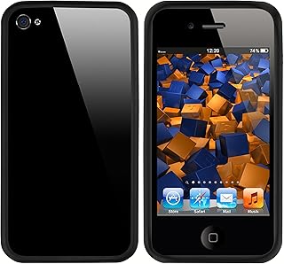 Coque de téléphone portable avec absorption des chocs membe pour apple iphone 4