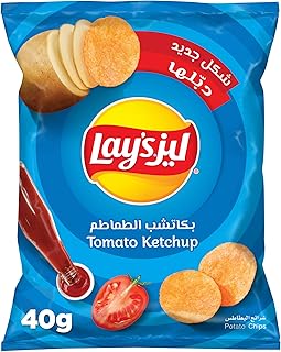 Croustilles aromatisées à la tomate et au ketchup lay's, 40 g