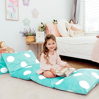 Housse de coussin de sol motif étoiles bleu marine et blanches - parfaite