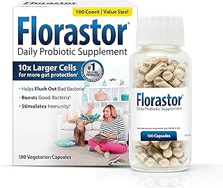 Supplément probiotique quotidien florestor pour femmes et hommes, prouvé pour soutenir la santé