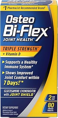 Comprimés de vitamine d enrobés triple force osteo b-flex, 80 comprimés