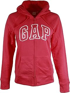 Sweat à capuche en polaire entièrement zippé pour femme gab avec logo