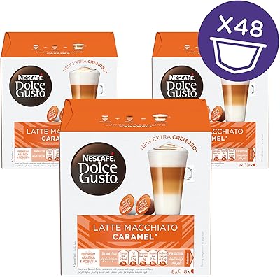 Nescafé dolce gusto caramel latte macchiato (48 capsules, 24 tasses)