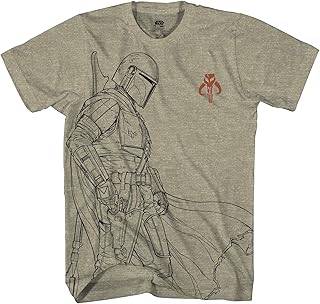 تي شيرت star wars baby yoda wanted navy heather