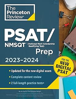 Princeton review psat/nmsqt prep, 2023-2024 : 2 tests pratiques + révision + outils