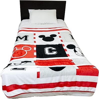 Couverture en flanelle disney luxury mickey mouse pour enfants super douce et résistante