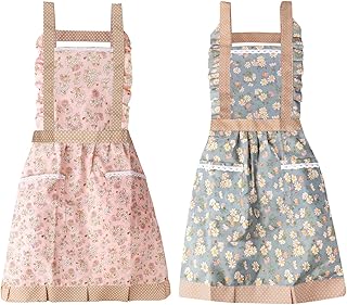 Tablier personnel pour femme, tablier de chef imperméable et réglable pour la cuisine