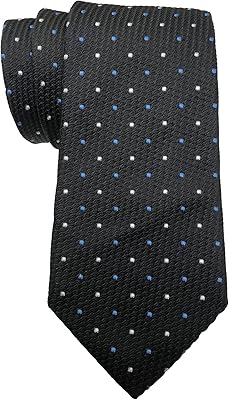 Cravate à pois noirs turnball and asser, noir, taille unique, noir, un