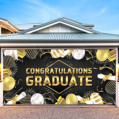 Grande bannière de porte de garage de 16x7 pieds toile de fond