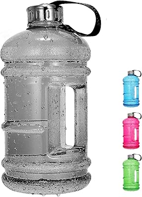 Wisocky grande bouteille d'eau, bouteille d'eau de sport petg anti-chute et explosive