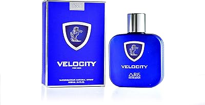 Eau de parfum velocity pour homme d'iris, 100 ml